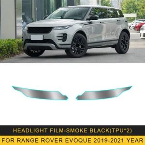 LH+RH TPU Headlight Protective Precut Film Sticker For Range Rover Evoque 19-23 - Bild 1 von 11