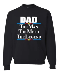Sudadera Dad The Man The Myth The Legend Mejor Papá Hombres Mujeres - Imagen 1 de 11