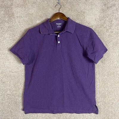 Camisa Polo Bonobos Para Hombre Mediana M Púrpura Calce Estándar Manga Corta Piqué Informal Foto 1 de 4