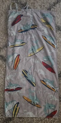 Tommy Bahama Kids Beach Towel Backpack (14"x13") Surfing Sharks Towel (28"x58") - Image 1 of 4