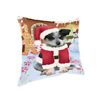 Christmas Gingerbread Candyfest Dog Cat Pet Photo Throw Decorative Pillow