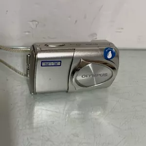 Olympus Digital Camera Mju 300 3.2MP Silver - No battery,Charger - Picture 1 of 4