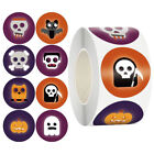  Halloween Toy Stickers Envelope Seals Circle Invitation Card