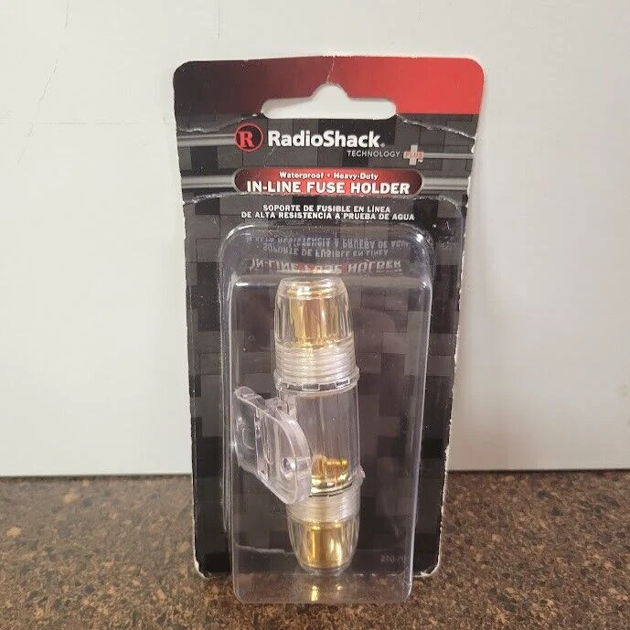 Водонепроницаемый встроенный держатель предохранителя Radio Shack 270-701, предохранители AGU/5AG - Изображение 1 из 3