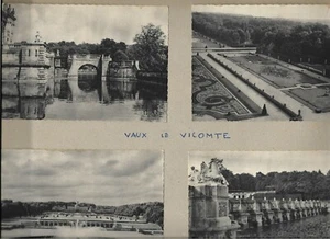 CPA VAUX LE VICOMTE + 10 cartes noir et blanc Jean Vincent : château et jardins - Picture 1 of 3