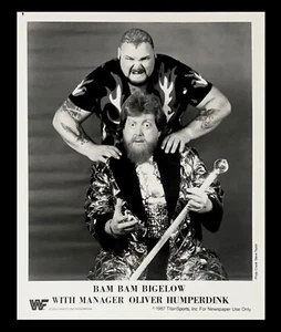 WWE BAM BAM BIGELOW HUMPERDINK OFFICIAL LICENSED ORIGINAL 8X10 PROMO PHOTO 1987 - Picture 1 of 1