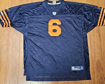 Camiseta Jay Cutler Para Hombre 2XL Azul Chicago Bears NFL Fútbol Mariscal de Campo REEBOK Foto 1 de 4