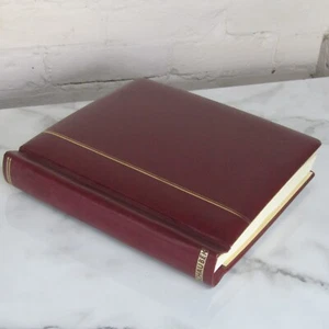 Schaubek Stamp Album Great Britain From 1840 Inc 1840 Two Penny Blue Stamp - Picture 1 of 24