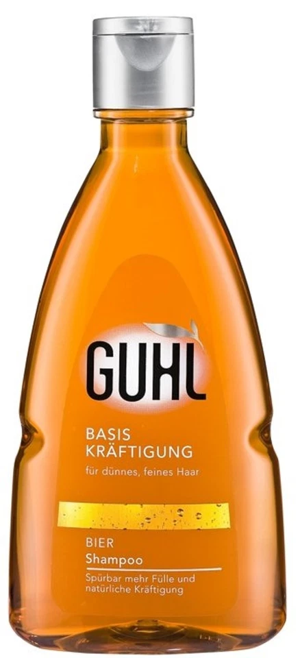 GUHL 强化洗发水 (啤酒) 200ml 6.8oz 德国全新 — 第 1/1 张图片