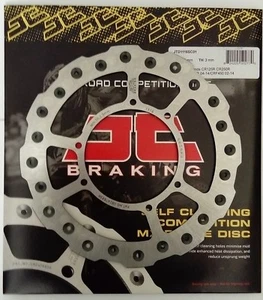 JT Brakes Self Cleaning FRONT Wavy Brake Disc Fits HONDA CR125R (1995 to 2007) - Picture 1 of 2