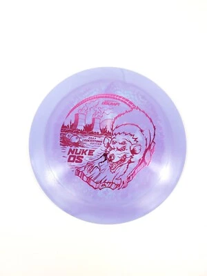 Discraft Purple Ledgestone 2023 ESP Nuke OS Disc Driver 164-166g New Unthrown - Image 1 of 3
