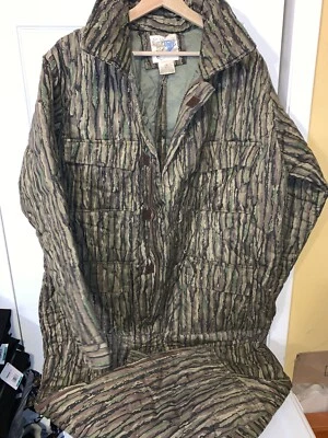 Mono de Caza Aislado Camuflaje Club Trofeo Pato De Colección Años 80 Talla M Con Capucha Foto 1 de 4