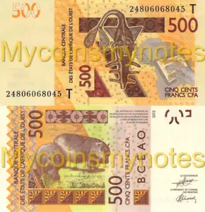 WEST AFRICAN STATES, TOGO, 500 F, 2024, Code T, PNew, not in catalog, UNC - Picture 1 of 3