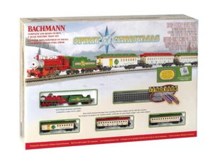 Bachmann N Spirit of Christmas Passenger Train Set 24017 NIB NEW  - Picture 1 of 2