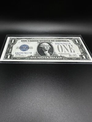1928-B $1 Dollar bill Silver Certificate nice bill choice uncirculated . - Image 1 of 4