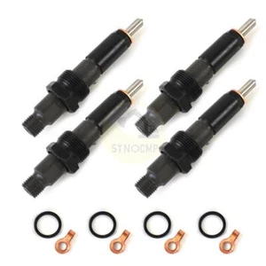 Set of 4 Fuel Injectors 3932123 Fits Cummins 4BT 3.9L Diesel Engine Truck OEM - Picture 1 of 5