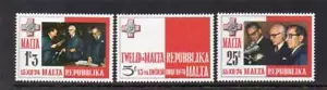 MALTA MNH 1975 SG536-538 INAUGURACIÓN DE LA REPÚBLICA - Imagen 1 de 1