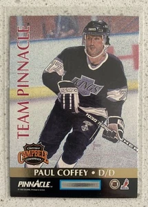 1992-93 Pinnacle Canadian Team Pinnacle 3/6 Paul Coffey / Brian Leetch**NM++ - Picture 1 of 2