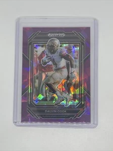 2023 Panini Prizm Draft Picks Dalvin Cook Purple Cracked Ice 083/149 #21 - Picture 1 of 2