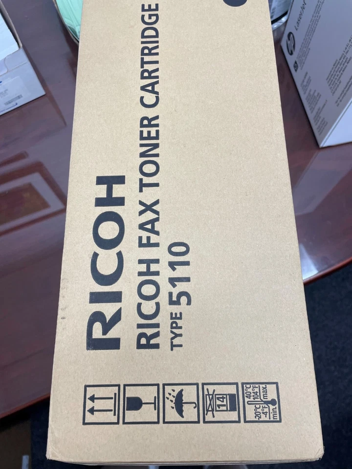 Genuine Ricoh 430208 Type 5110 Black Fax Toner Cartridge for 5510L / 5510NF - Image 1 of 2