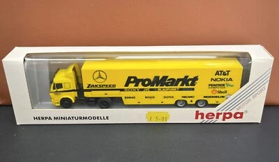 Herpa Mercedes Promarkt Zakspeed Team Truck 036276 Z2 - Image 1 of 4