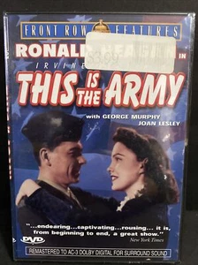Ronald Reagan THIS IS THE ARMY DVD Front Row Features - Foto 1 di 2