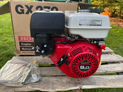 Motor horizontal Honda GX270 9HP con cigüeñal roscado de 1" nos gx270pa Foto 1 de 4