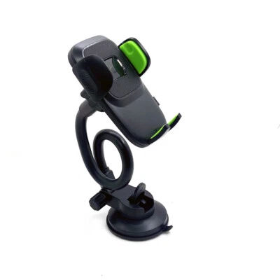 Universal Car Windshield Gooseneck Stand Mount Holder Suction Cup For Cell Phone - Image 1 of 4