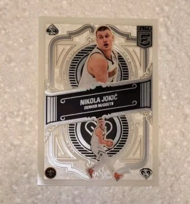 Nikola Jokic 2022-23 Donruss Elite Deck Clear Card No. 20 - Image 1 of 2