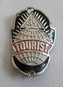 Plaque de tête de commande ancienne plaque signalétique vélo touristique (j5) - Photo 1/5