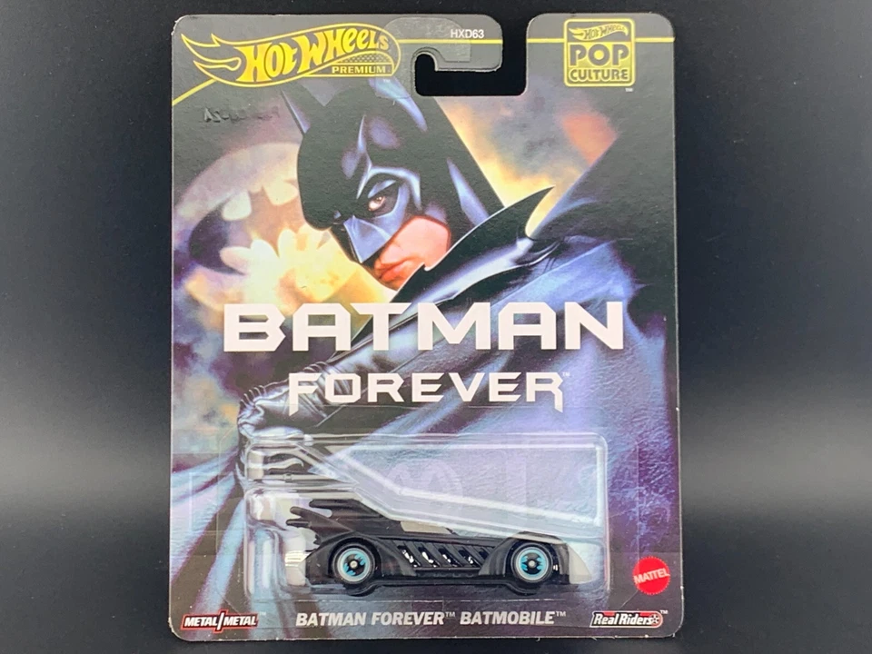 Hot Wheels Batman Forever Batmobile Pop Culture HXD63-F 1/64 - Image 1 of 1