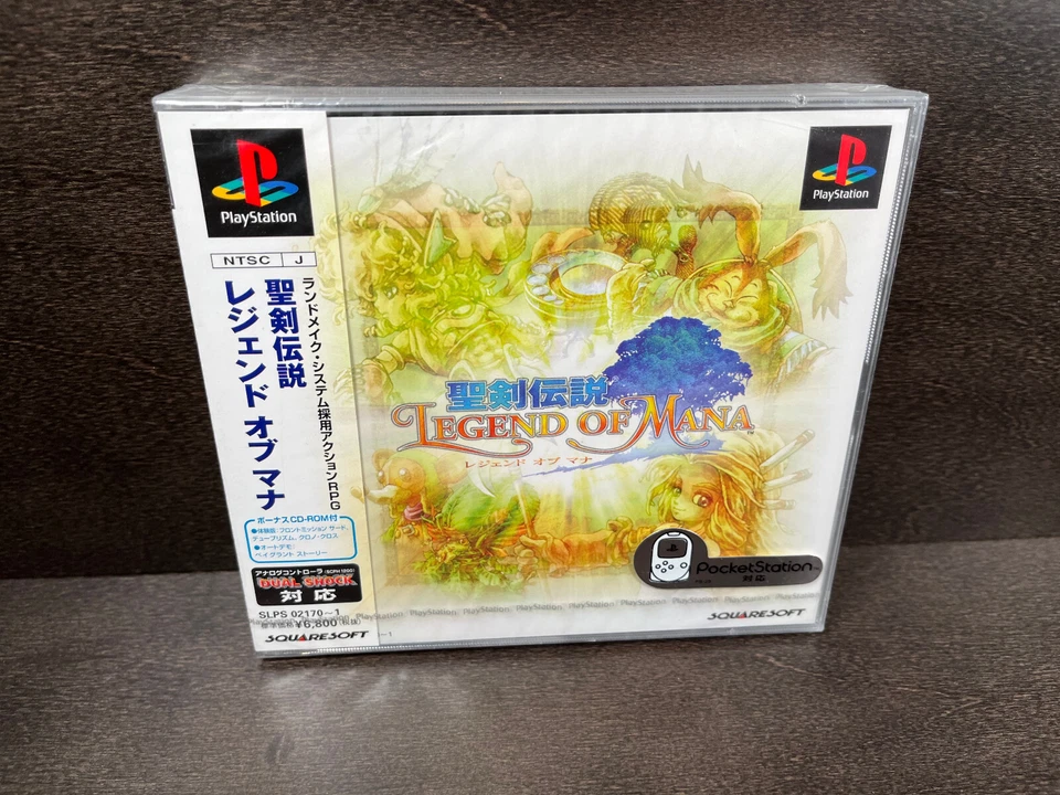 PS1 SEIKEN DENSETSU Legend of Mana Obi Japan Import Square Sony Playstation 1