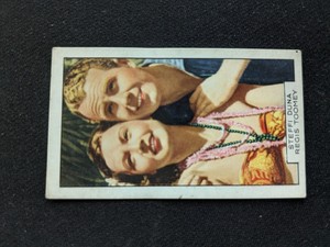 1935 Gallaher Film Partners Card # 3 Steffi Duna / Regis Toomey (VG/EX)