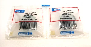 8x SKF Explorer 6000-2Z / C3GJN Rillenkugellager 10 x 26 x 8 mm - Bild 1 von 3