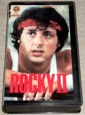 Sylvester Stallone ROCKY II Carl Weathers Talia Shire JAPAN VHS Japanese (1979) - Immagine 1 di 4