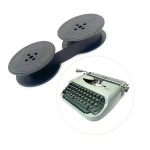 NEW Black Ribbon for Royal Royalite Typewriter Vtg Ultra Portable Spools Ink - Picture 1 of 2