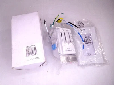 MinkaAire WC106-WH 4-Speed Ceiling Fan Wall Remote Controller (072425) - Image 1 of 3