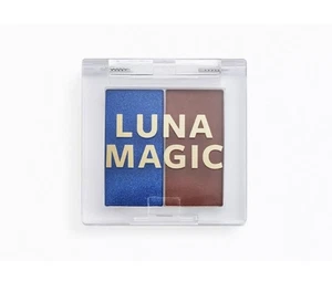 Luna Magic Eyeshadow Duo Palette In FRIEND in MONACO,  Blue Brown 2.2g - Picture 1 of 3