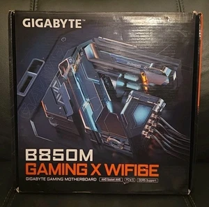 Gigabyte B850M Gaming X WiFi6E AMD AM5 Motherboard DDR5 PCIe 5.0 2.5GbE mATX - Picture 1 of 18
