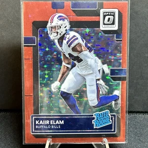 Kaiir Elam Buffalo Bills 2022 Donruss Optic RC,SSP Red Stars - Picture 1 of 2