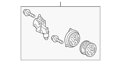 Conjunto abridor original Volkswagen 5G0-827-469-F-FOD Foto 1 de 2