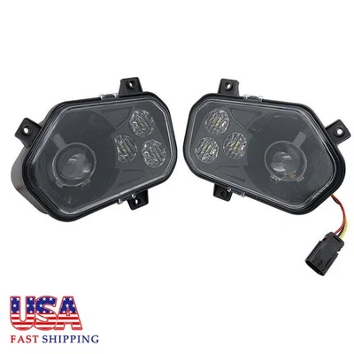 Faros LED Plug and Play para Polaris Scrambler RZR Sportsman Ranger negros Foto 1 de 4