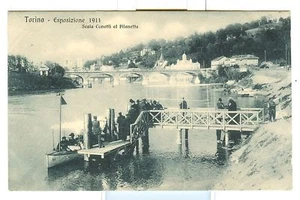 ESPOSIZIONE INTERNAZ. TORINO 1911 "Scalo Canotti al Pil - Picture 1 of 1