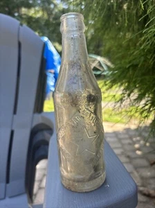 Vintage Anfang 1900 Golden Star Abfüllwerk Bethlehem PA Klarglasflasche - Bild 1 von 5