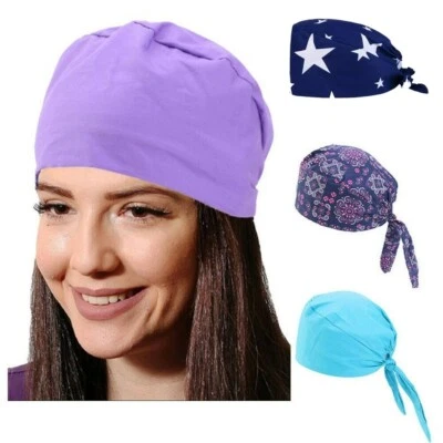 Unisex Medical Surgery Hat Printing Doctor Dental Clinic Surgical Nurse Cap - Image 1 of 4