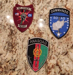 ARMEEAUFNÄHER, SONDEROPERATIONEN AFGHANISTAN PATCHES, 3, DEUTSCH HERGESTELLT - Bild 1 von 2