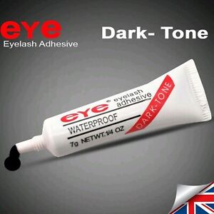 ❤️Eyelash Glue Black Waterproof Strong 9g Adhesive Makeup False Eye Lash Glue UK