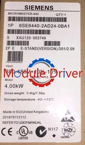 Siemens 6SE6 440-2AD24-0BA1 6SE6440-2AD24-0BA1 New In Box Expedited Ship 1PCS - Picture 1 of 1