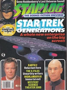 Starlog Magazine Januar 1994 #210 Star Trek Generationen Science Fiction Universum - Bild 1 von 12