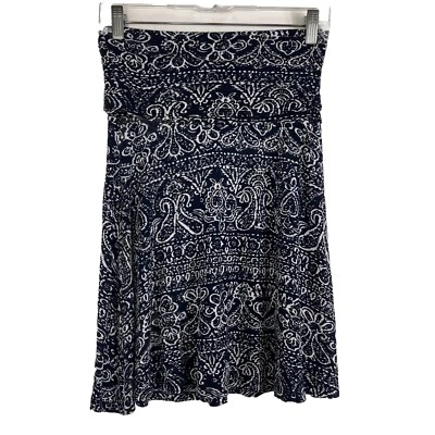 Falda para mujer INC International Concepts XS plegable línea A hasta la rodilla elástica Foto 1 de 4